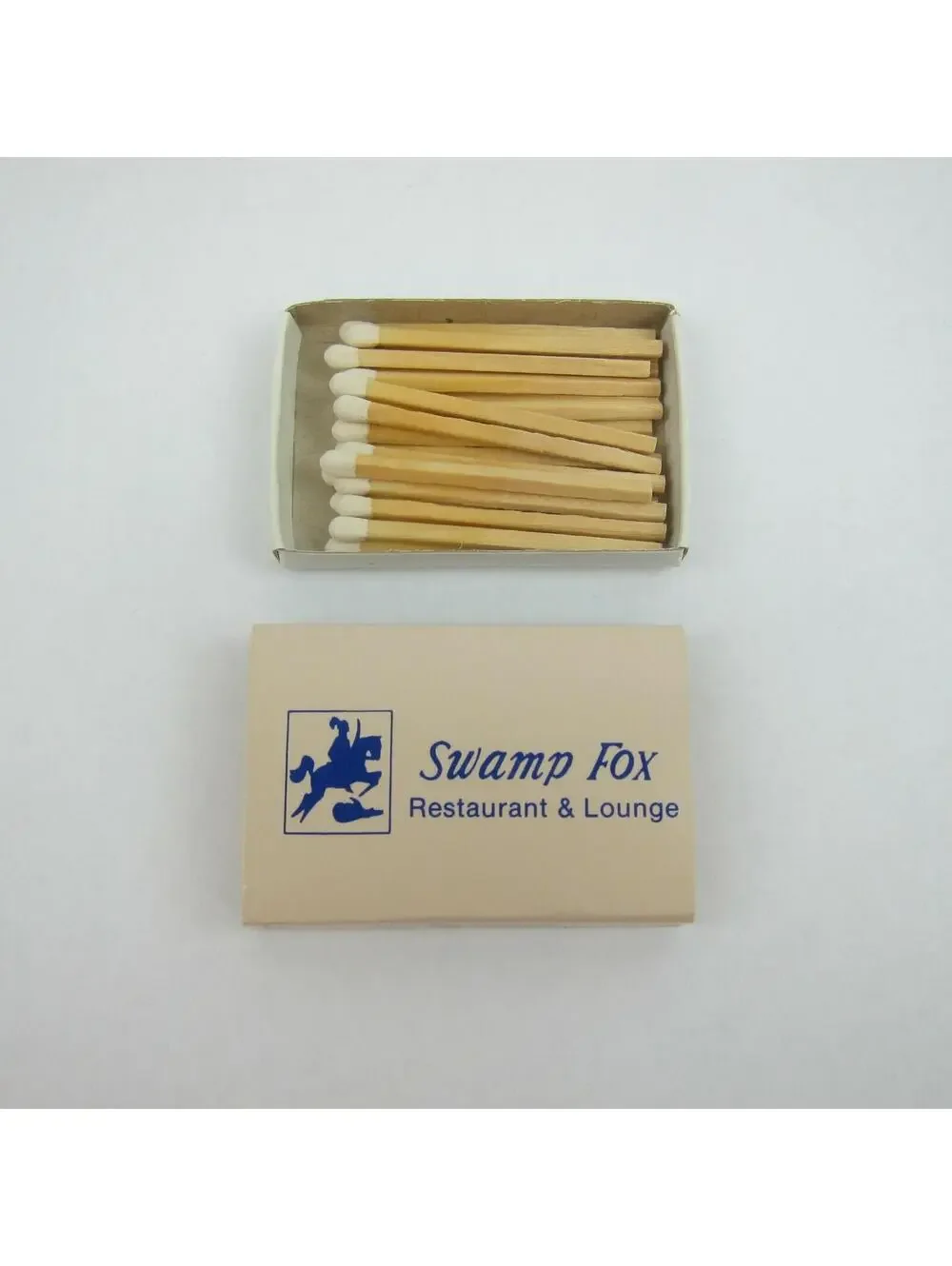 3 Vintage Matchbooks Swamp Fox, Goody's, Lands Inn Myrtle Beach South Carolina